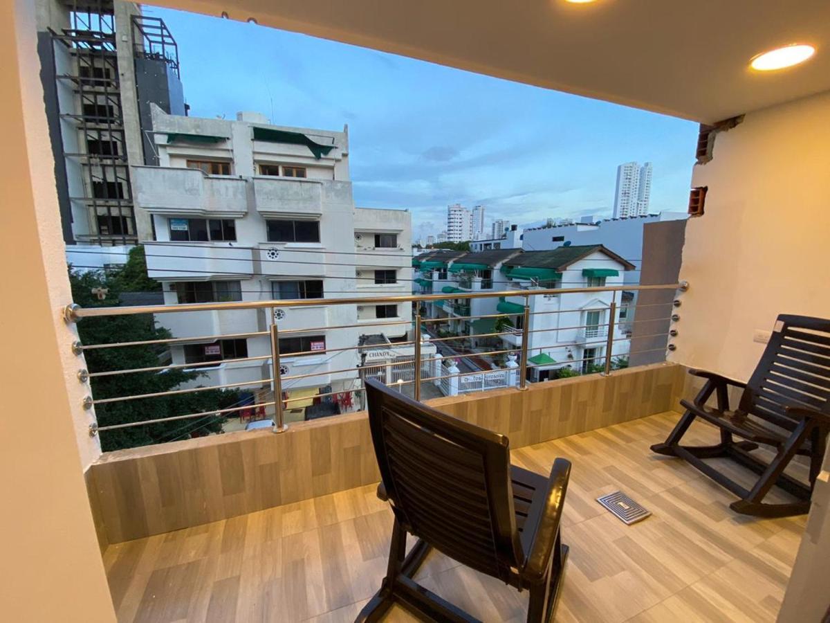 Aparta Estudio En El Edificio Bahia 79 Apartasuites Cartagena المظهر الخارجي الصورة