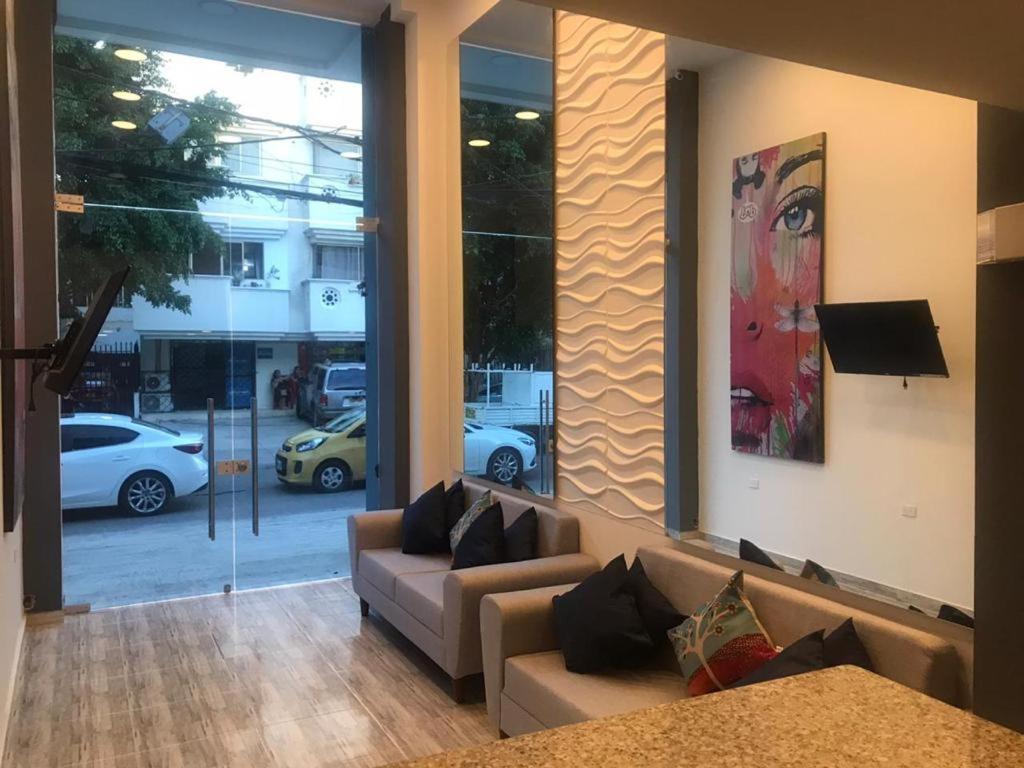 Aparta Estudio En El Edificio Bahia 79 Apartasuites Cartagena المظهر الخارجي الصورة